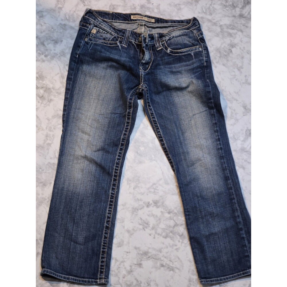 Women's Big Star Denim Capris, Size 29, Low Rise 25 1/2" In Length